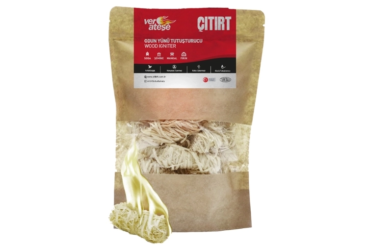 Çıtırt 120gr 10adet Odun Yünü Mangal Ve Soba Tutuşturucusu